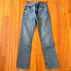 Zara straight jeans